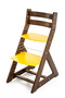 Rostoucí židle ALMA - standard (ořech, žlutá)