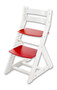 Rostoucí židle ALMA - standard (bílá, červená)