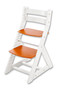 Rostoucí židle ALMA - standard (bílá, oranžová)