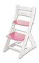 Rostoucí židle ALMA - standard (bílá, růžová)