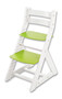 Rostoucí židle ALMA - standard (bílá, zelená)