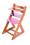 Rostoucí židle ANETA - malý pultík (třešeň, růžová)